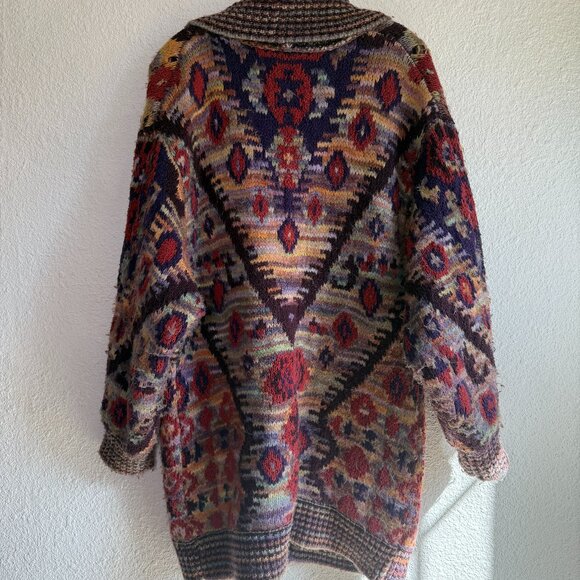 Free People 💋 Home On The Range Cardi \\ Size XS // Colorful oversize knit - Picture 8 of 14